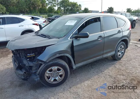 2013 Honda Cr-V Lx из США, поврежденный, VIN 5J6RM3H31DL040873